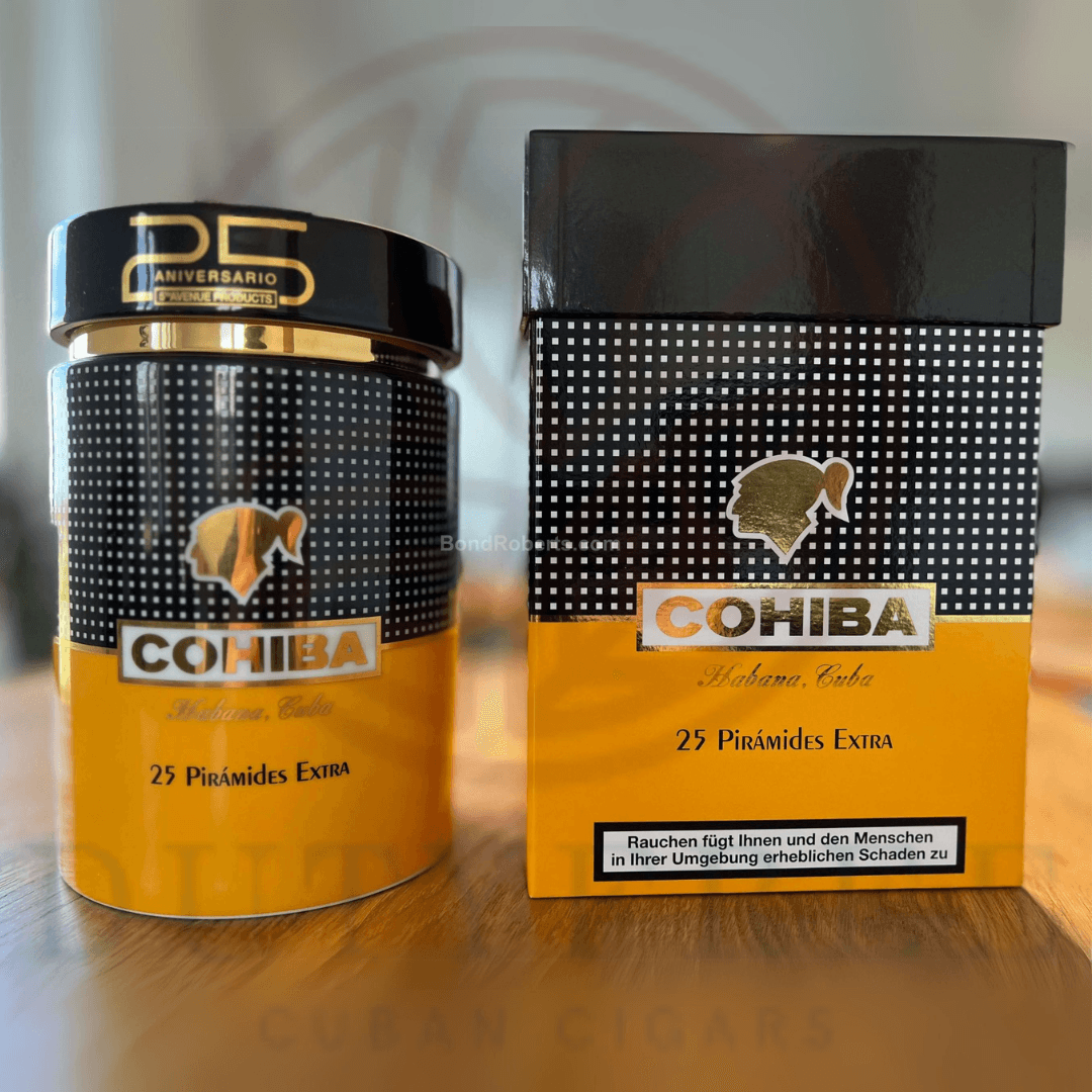 Cohiba Piramides Extra Ceramic Jar