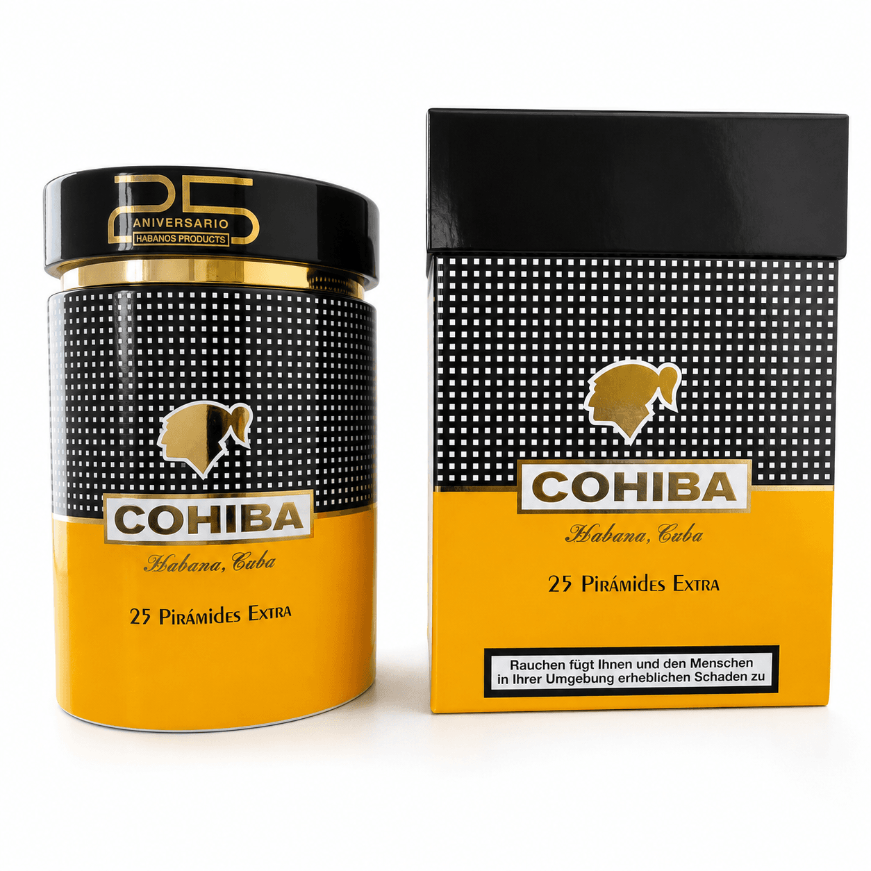 Cohiba Piramides Extra Ceramic Jar
