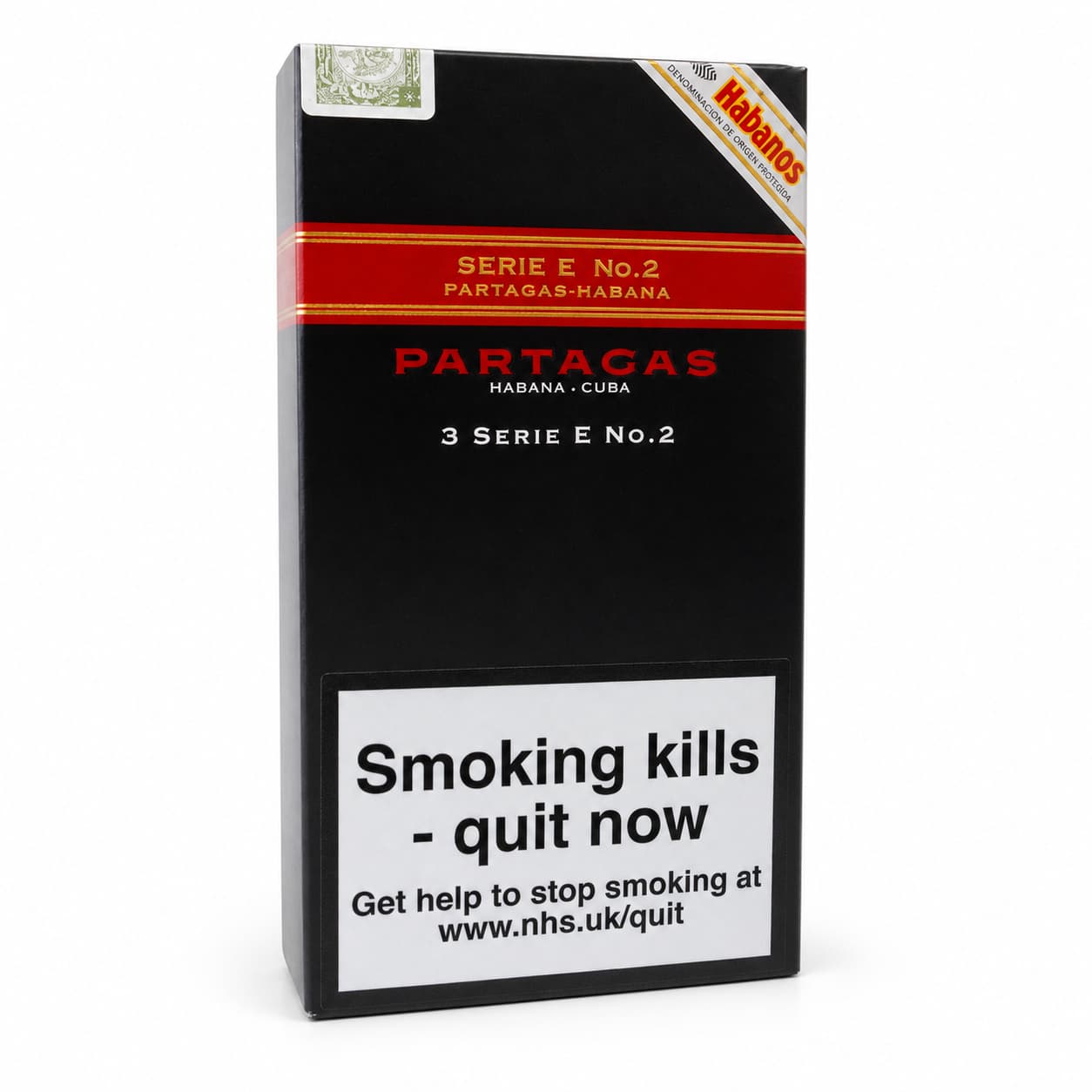 Partagas Serie E No.2 – Pack of 3 Tubos