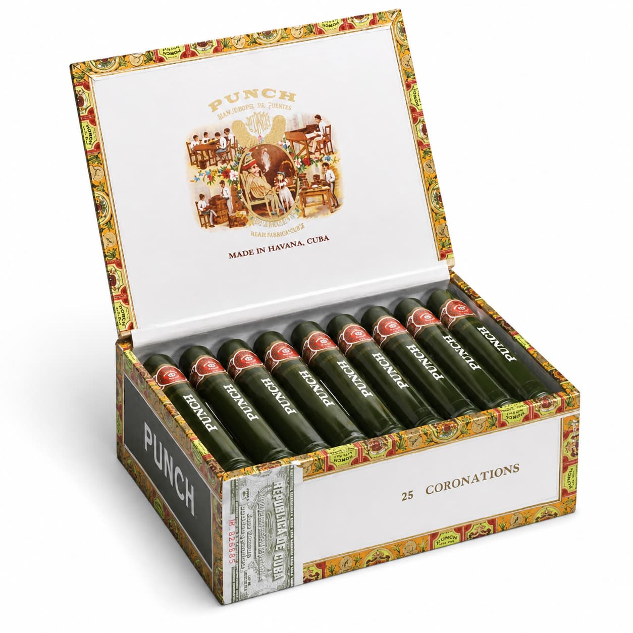 Punch Coronations Tubos