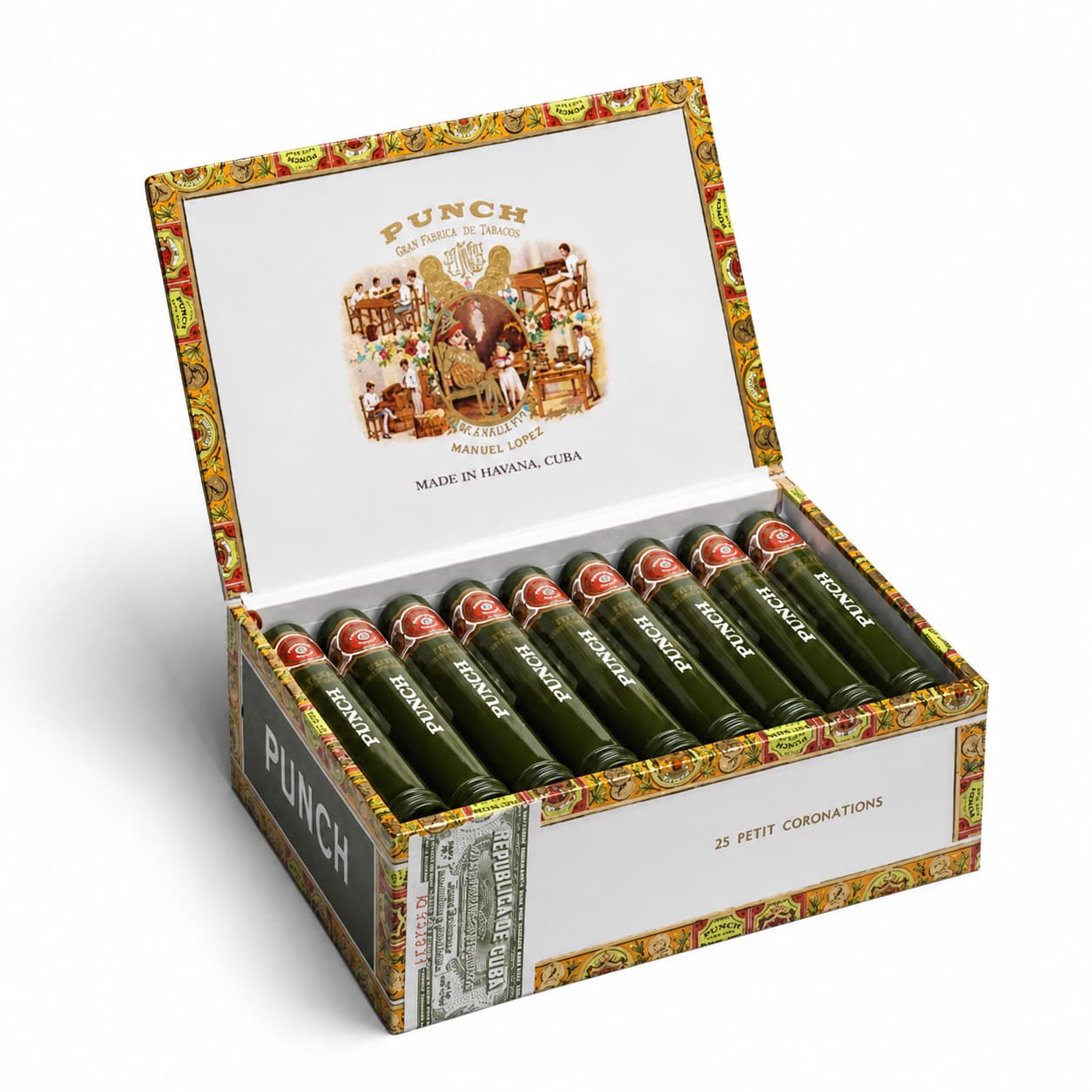 Punch Petit Coronations Tubos