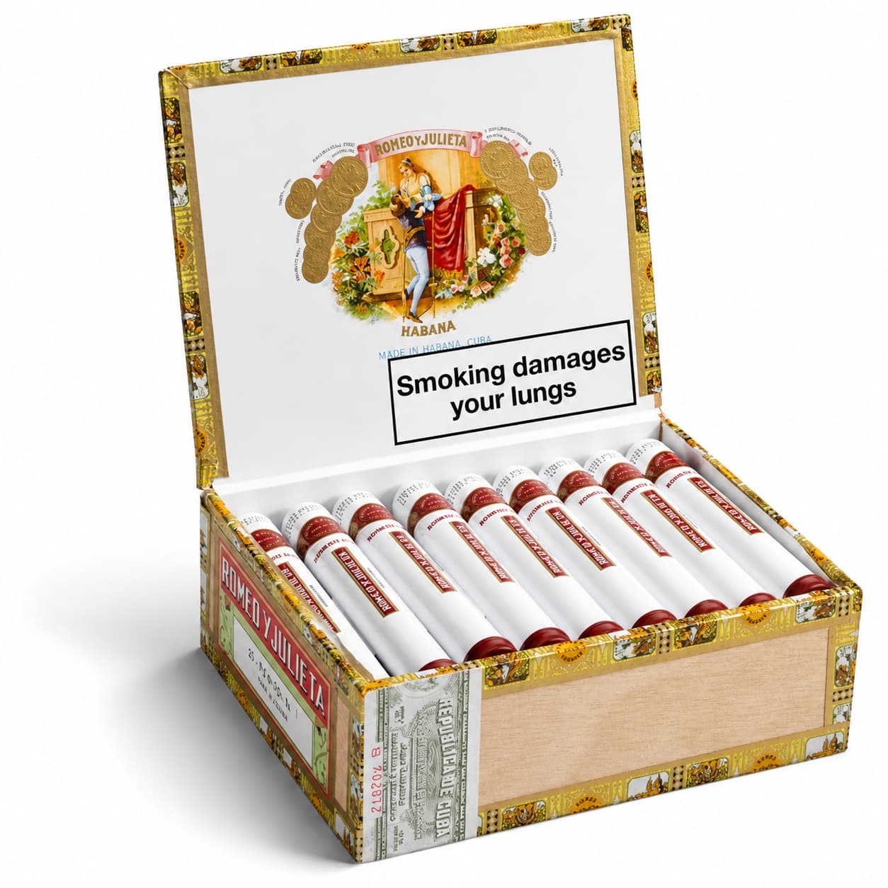 Romeo y Julieta No.1 Tubos