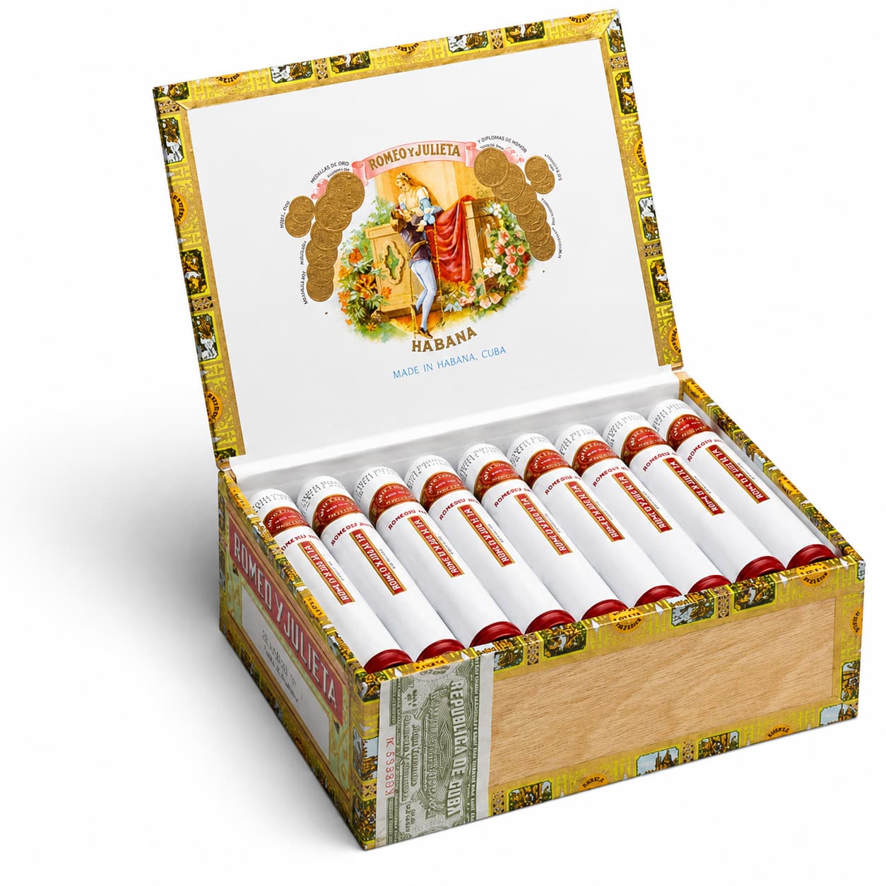 Romeo y Julieta No.2 Tubos