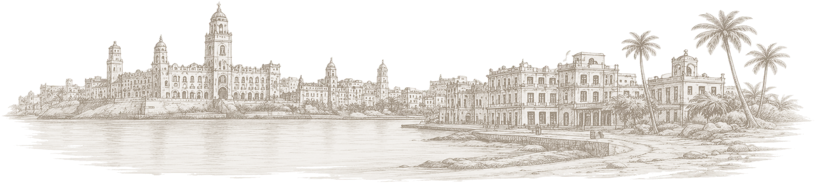 Old Havana skyline