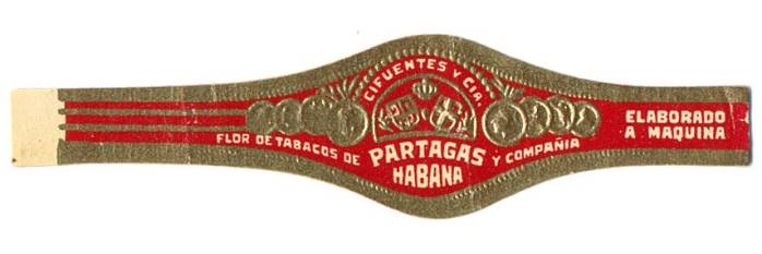 Early Standard Band A - For machine-made cigars Image