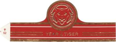 Year of the Tiger foot band. Image