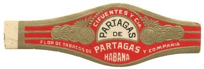 Early Partagás de Partagás Band Image