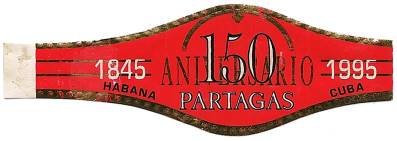 Partagás 150 Aniversario Humidor band
