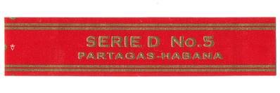 Partagás Serie D No.5 band