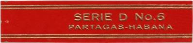 Partagás Serie D No.6 band