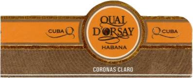 Quai d'Orsay Coronas Claro band