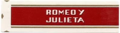 Small Cigars Romeo y Julieta Puritos band
