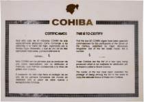 Cohiba Dinner of the Century packaging