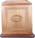 El Rey del Mundo Réplica de Humidor Antiguo packaging