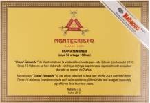 Montecristo Edición Limitada packaging