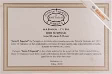 Partagás Edición Limitada packaging