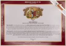 Romeo y Julieta Travel Humidor packaging