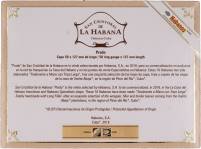 San Cristóbal de la Habana Especialista en Habanos y La Casa del Habano Exclusivo packaging