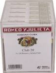 Small Cigars Romeo y Julieta Club packaging
